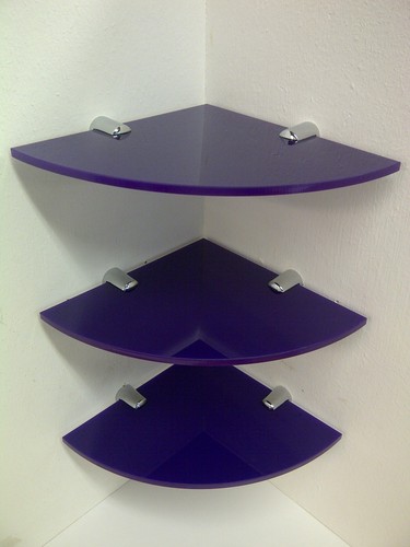 Perspex acryl eckvitrine - perspex,