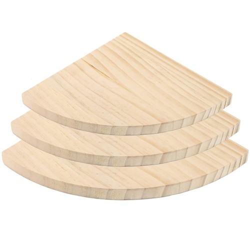 Regal wandregal naturholz - wandregal,