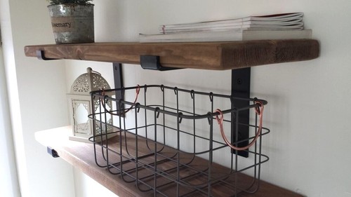 Holzregale rustikales - -,