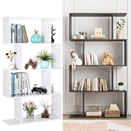 Bücherregal form ebenen - bücherregal, s-form