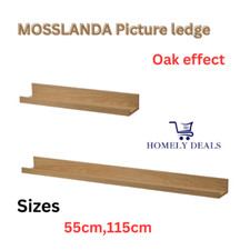 IKEA MOSSLANDA Regal Eiche