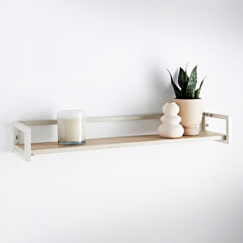 Etagen wandregal travertin - 1,